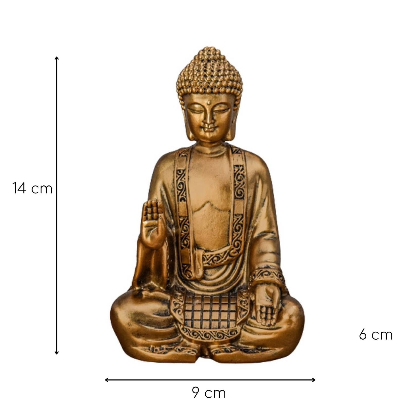 Golden Bodhi Statue