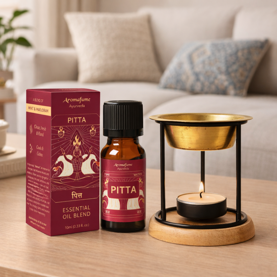 Pitta Dosha Ayurvedic Essential Oil | Mint & Marjoram (10 ml)