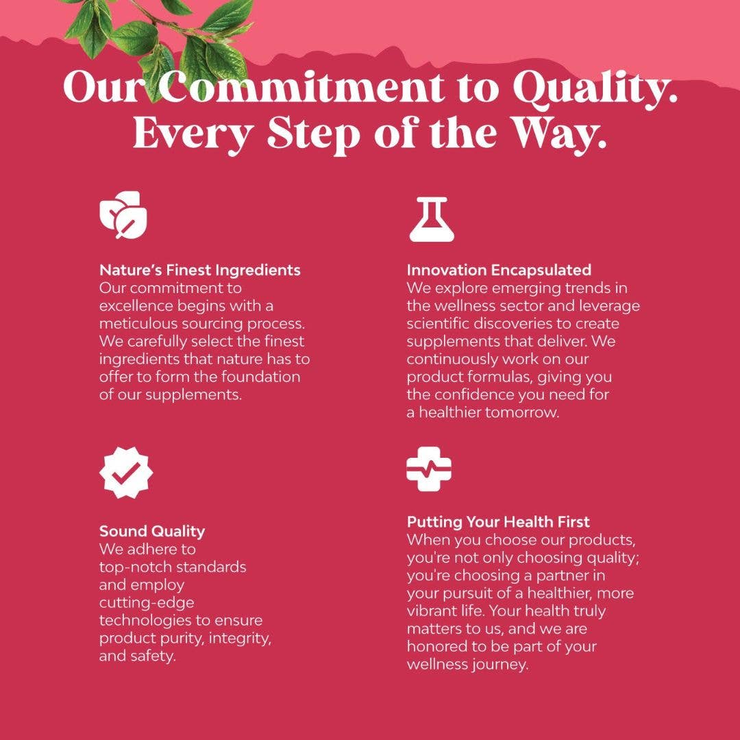 Female Fertility Support - Prenatal Multivitamin Supplement (60 Capsules)