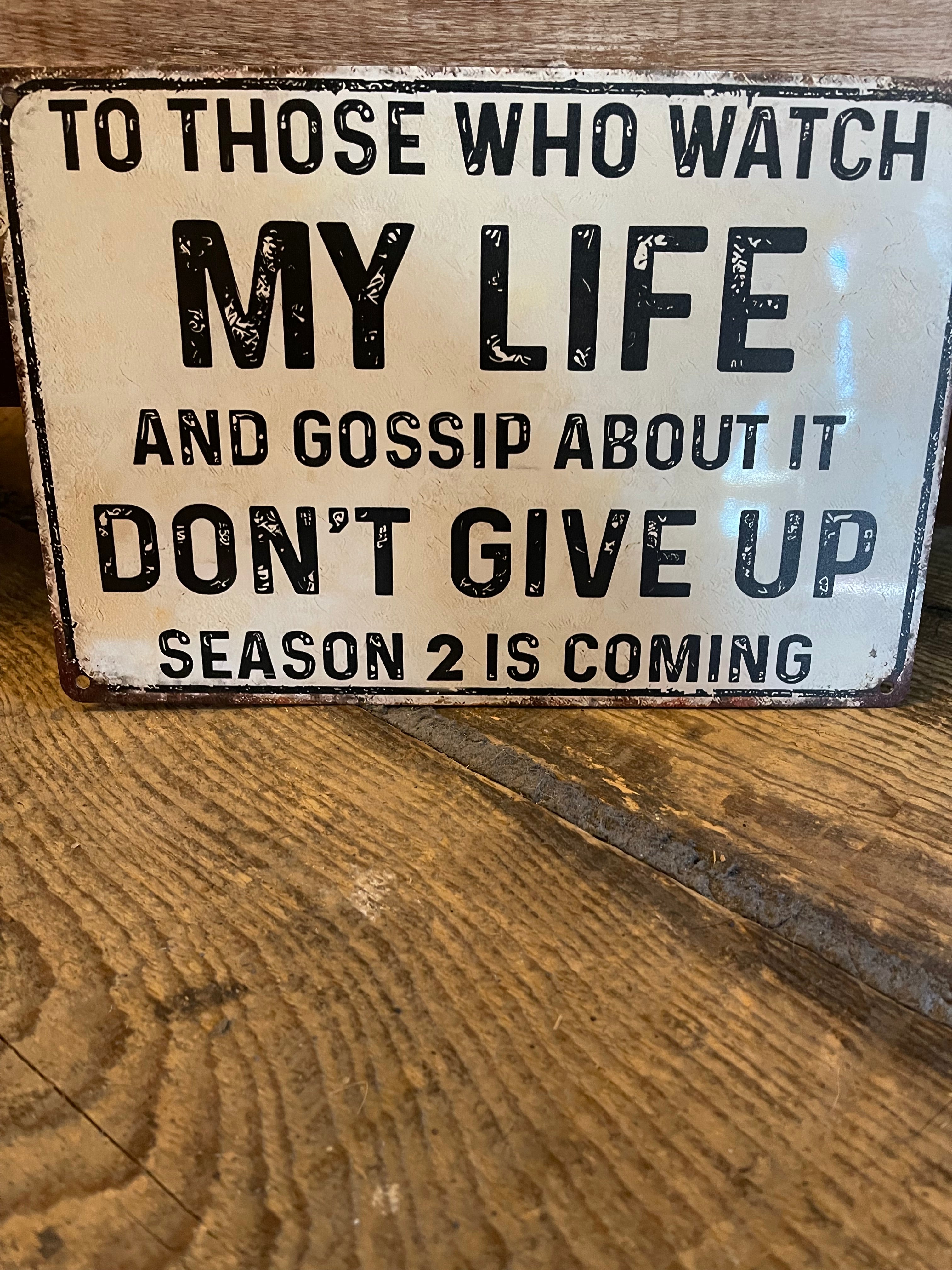 Metal Wall Plaques - Gotta Have a Sense of Humor!