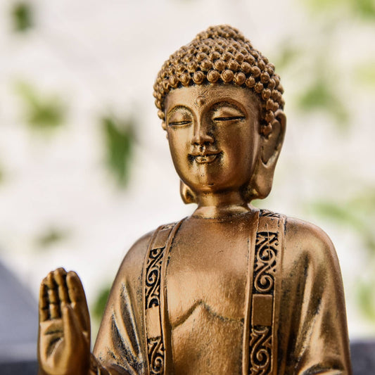 Golden Bodhi Statue
