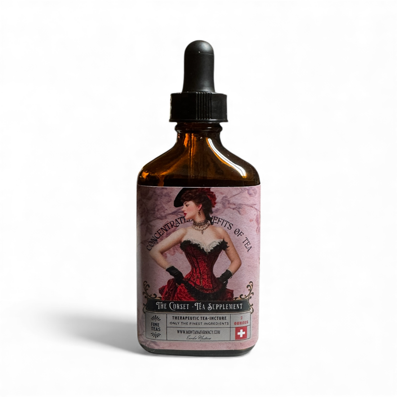 Victorian Corset Weight Support Herbal Tea elixir Drops