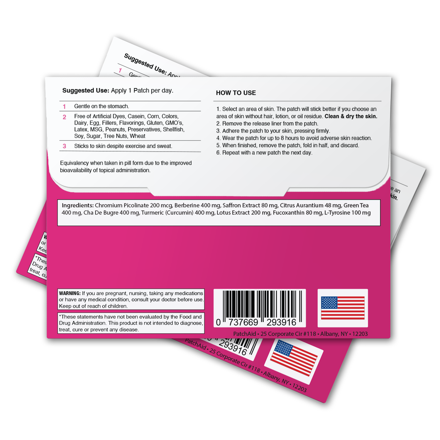 Slim Trim Appetite Suppressant Patch - Reduce Cravings