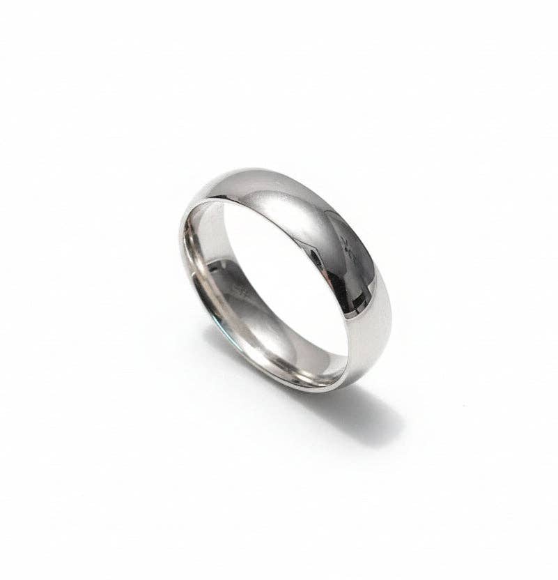 Sterling Silver Band (4mm)