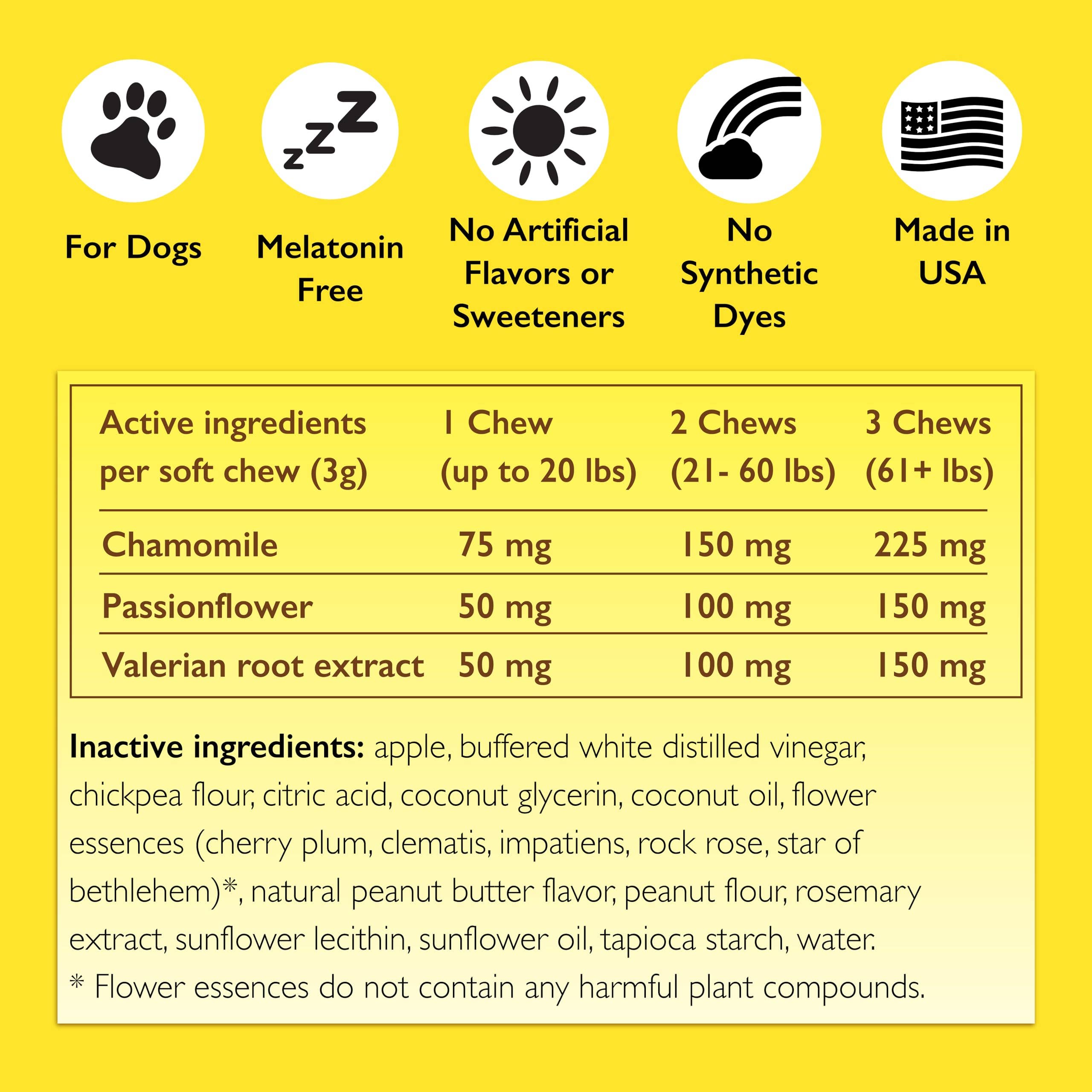 RESCUE® Pet Calming Chews (60 count)