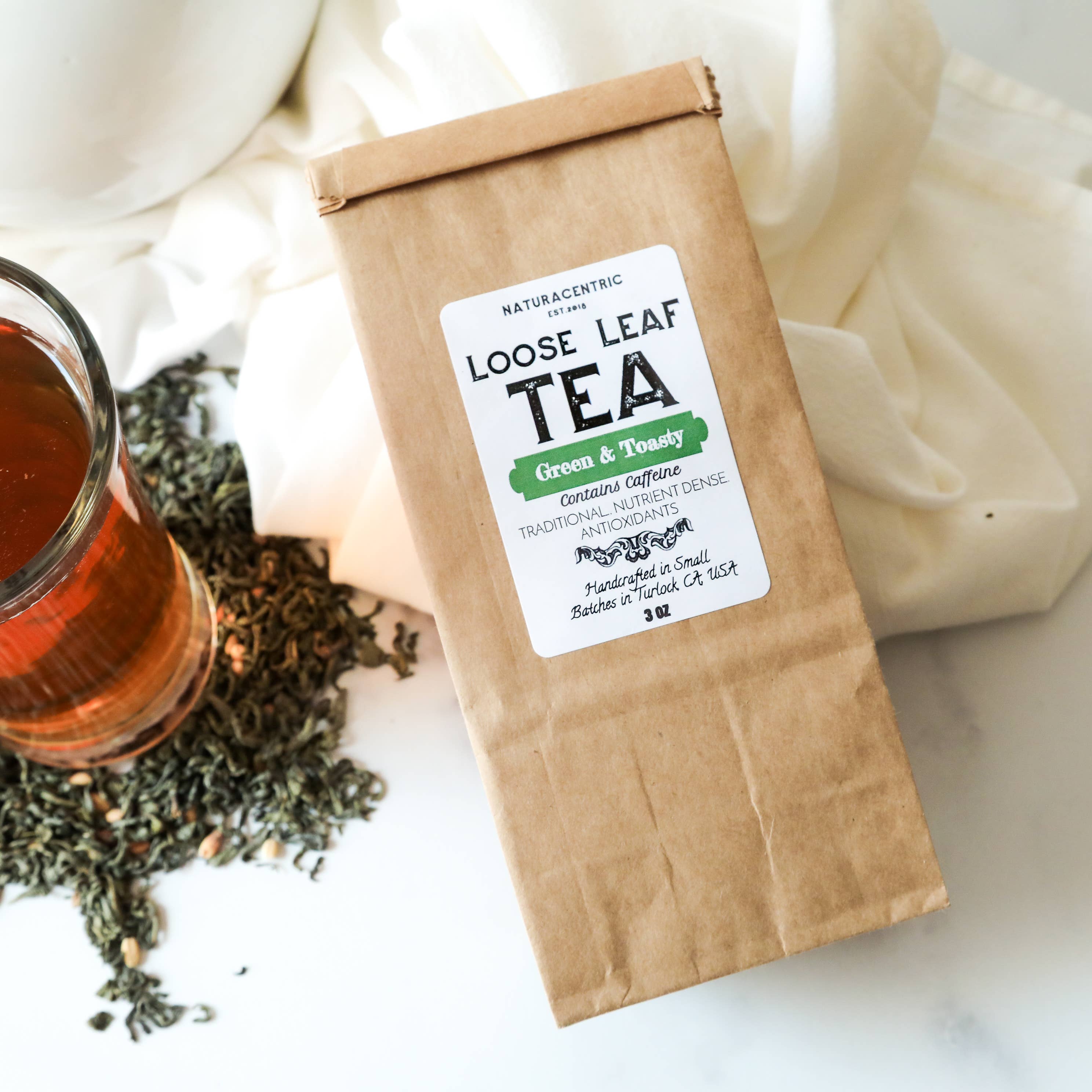 Green & Toasted Loose Leaf Tea