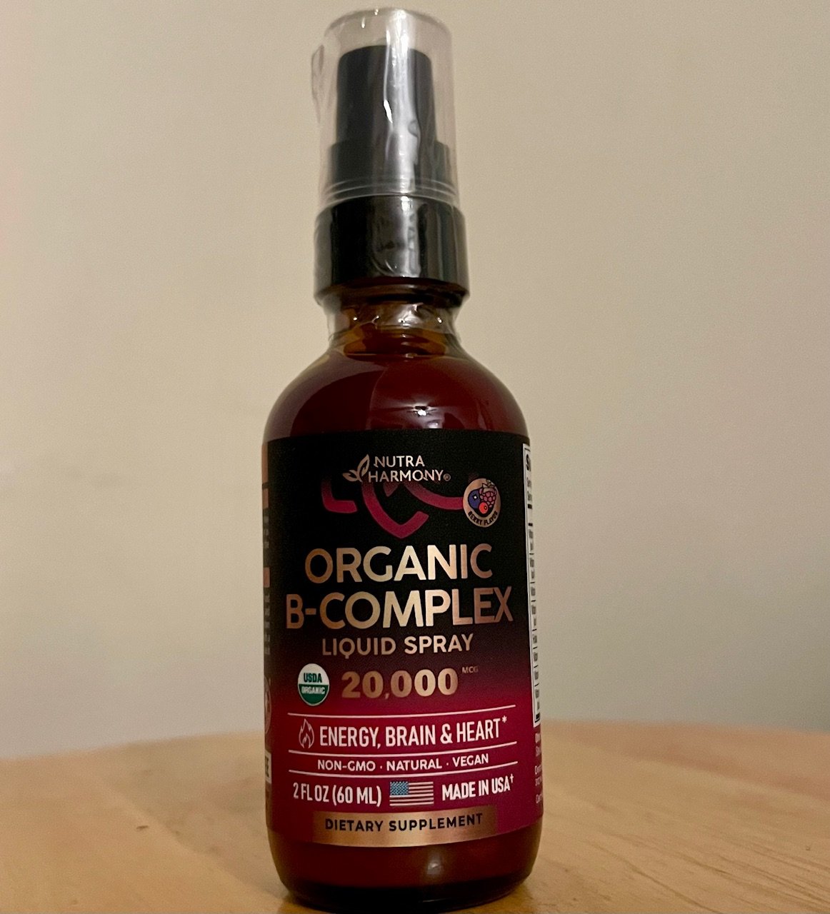 Organic B-Complex Vitamin Spray
