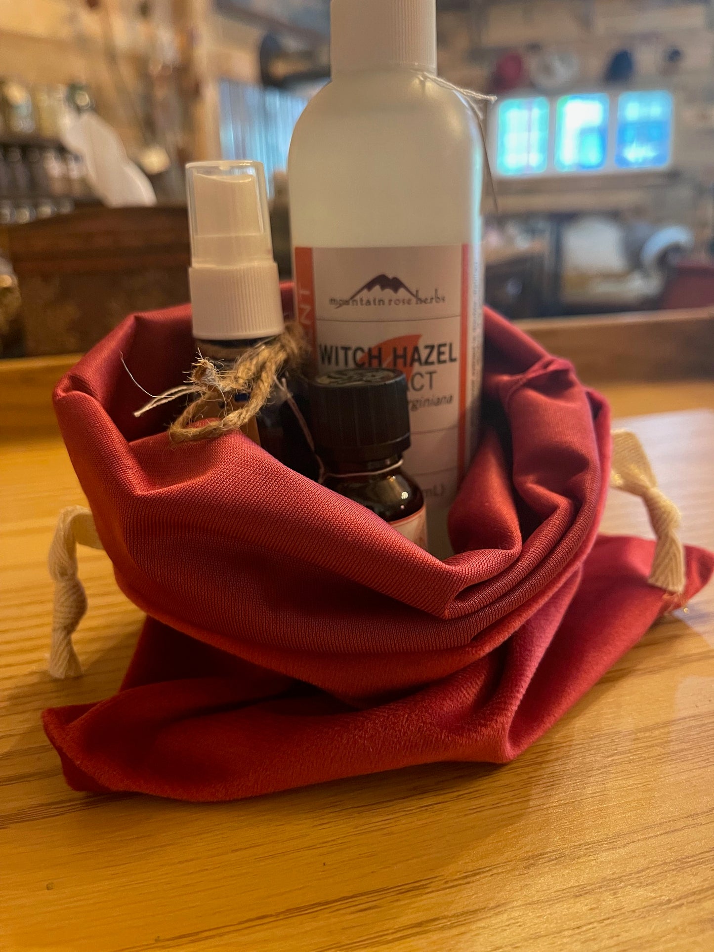 DIY Bug Spray Kit - Free Velvet Storage Drawstring Bag Included!