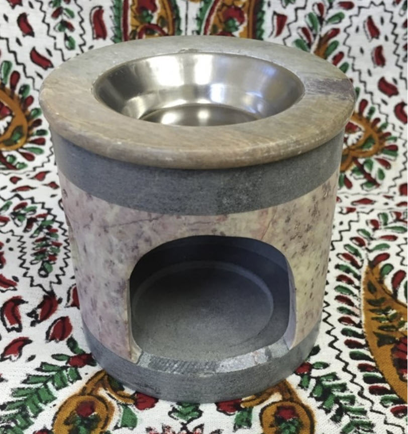 Essential Oil OM Symbol Soapstone Diffuser