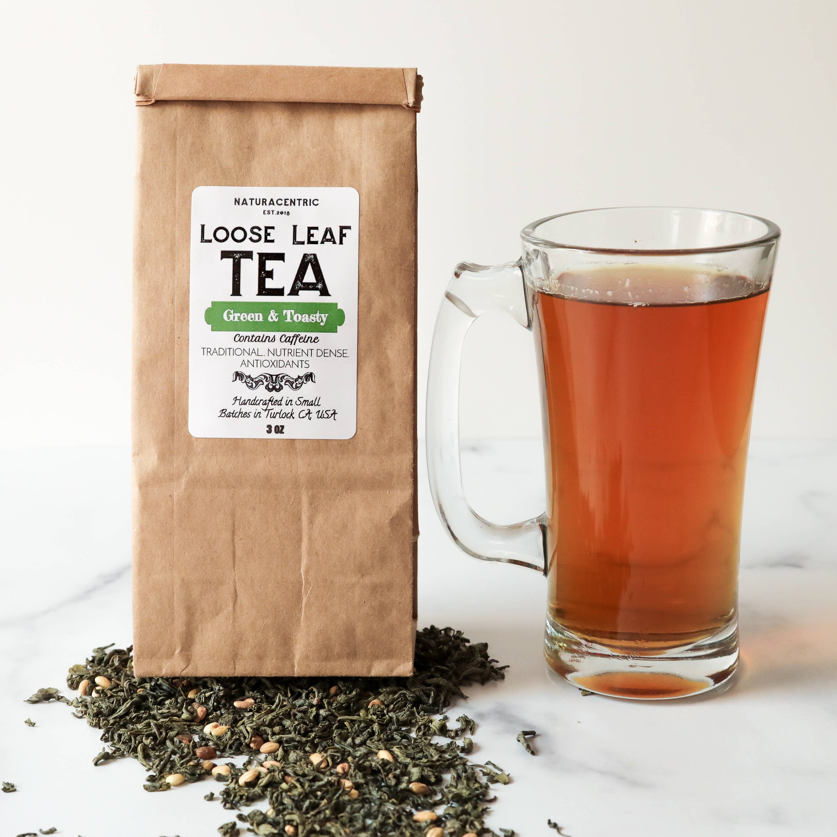 Green & Toasted Loose Leaf Tea
