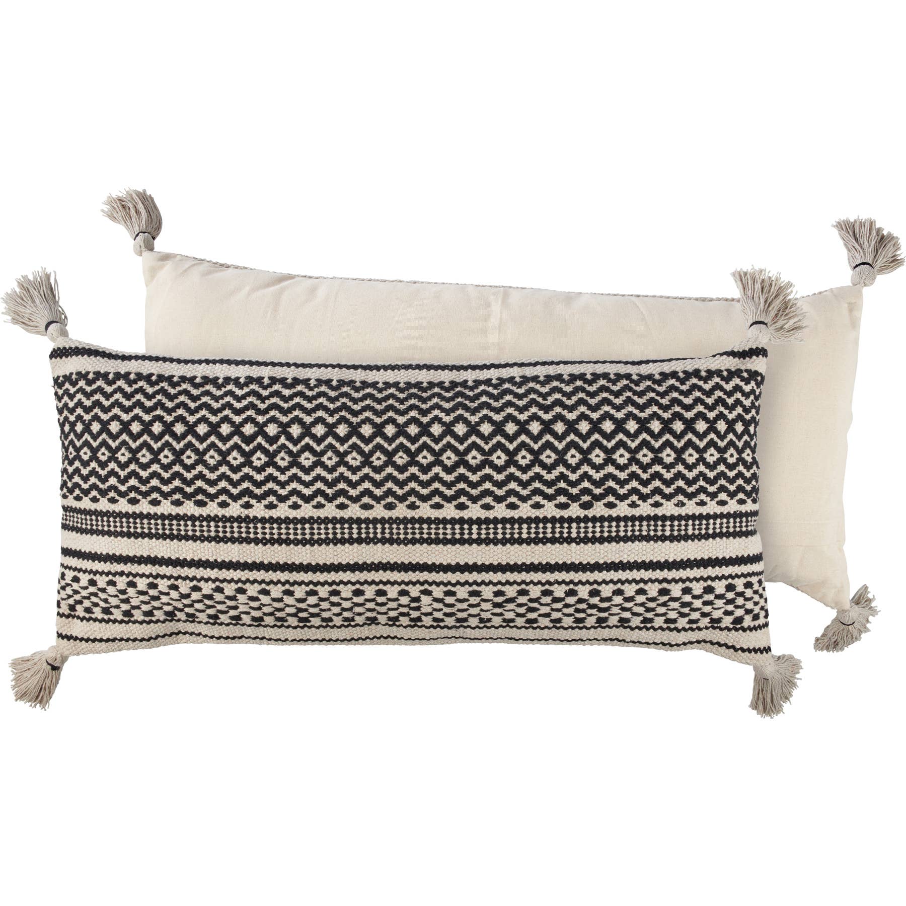 Cotton Tribal Bolster Pillow