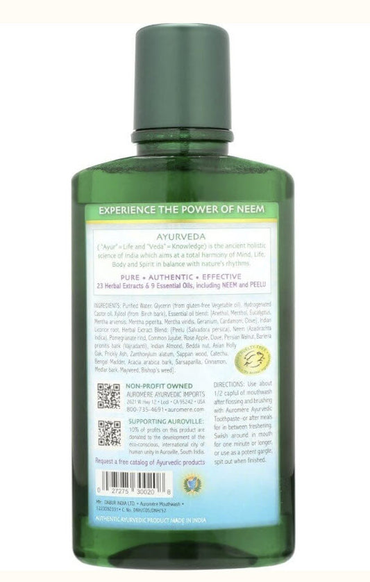 Ayurvedic Mouthwash - Pure and effective formula with 23 botanical extracts