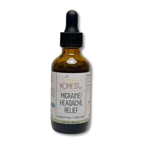 Migraine Relief Extract – Alcohol Free Tincture | Natural Headache Aid