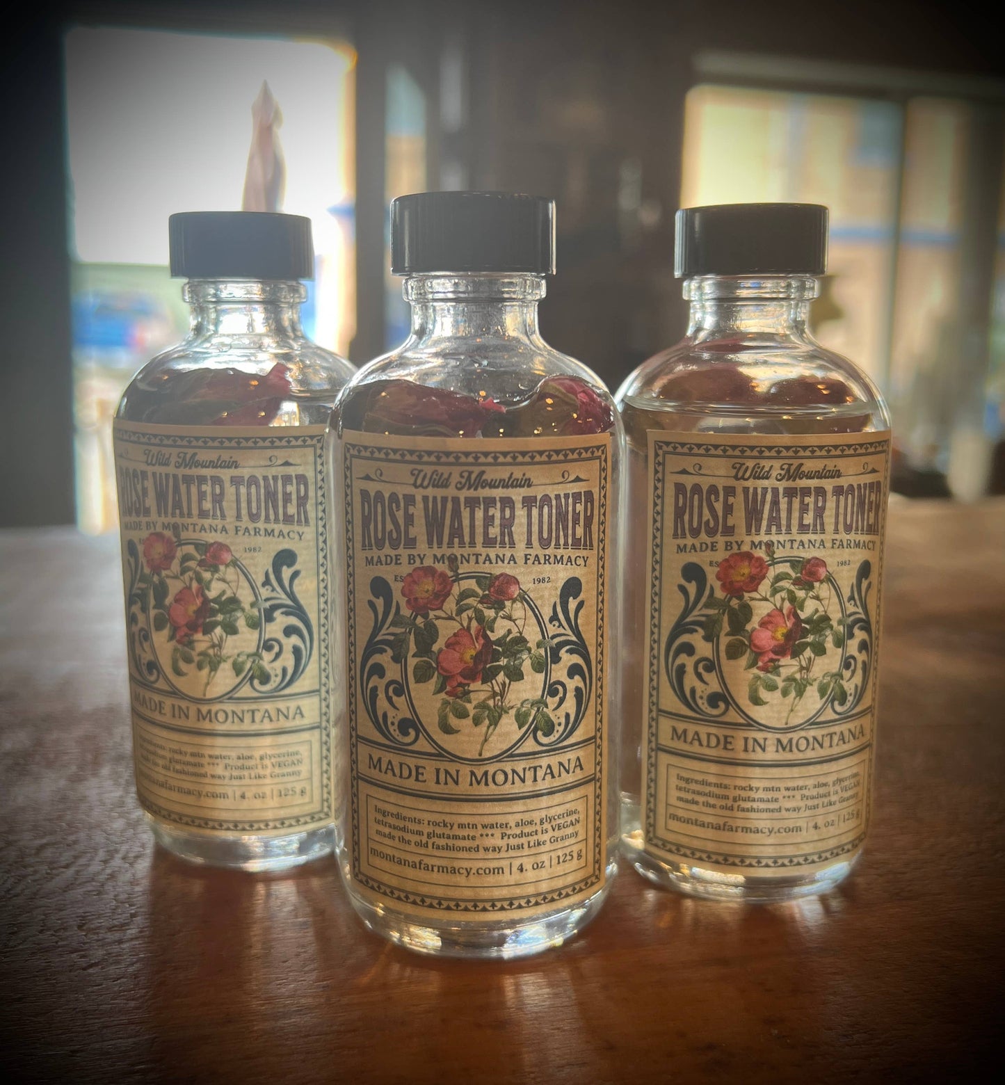 Old Fashioned Rose Water Facial Toner