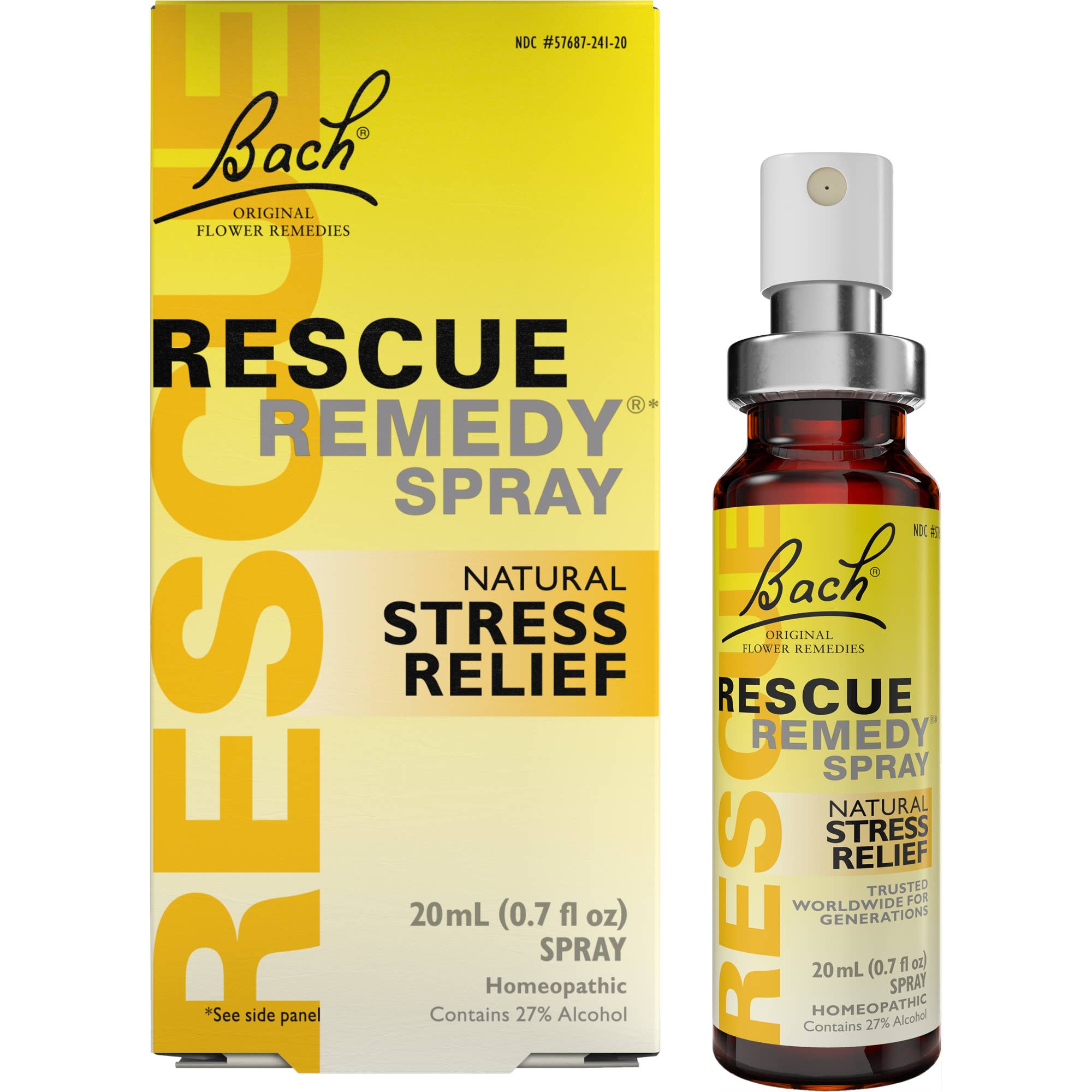 Bach Rescue Remedy Natural Stress Relief Spray (Non-aerosol pump)