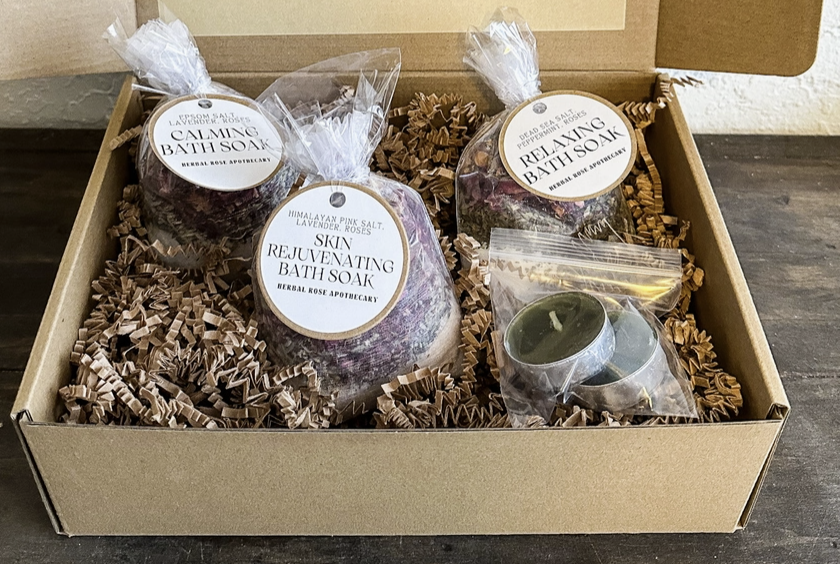 Herbal Bath Kit w/a touch of sarcasm! I like my baths like I like my men...STRONG AND HOT