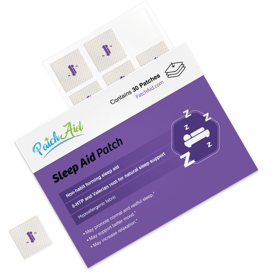 Sleep Aid Topical Vitamin Patch - Natural Sleep Support (30 patches)