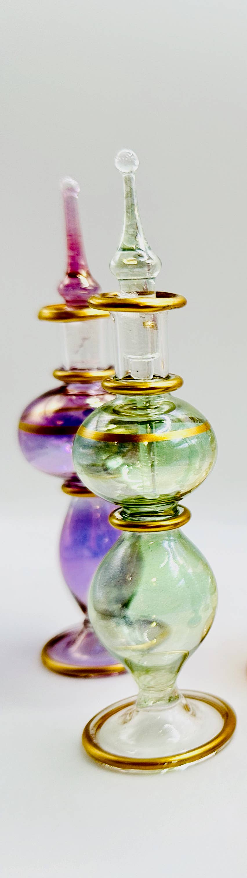 Handblown Glass Egyptian Aromatherapy Bottle