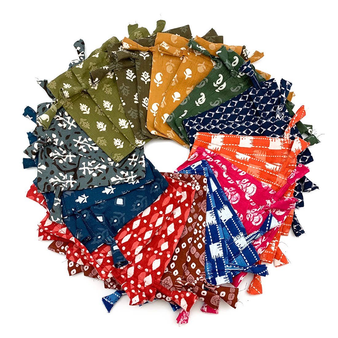100% Cotton Drawstring Pouch
