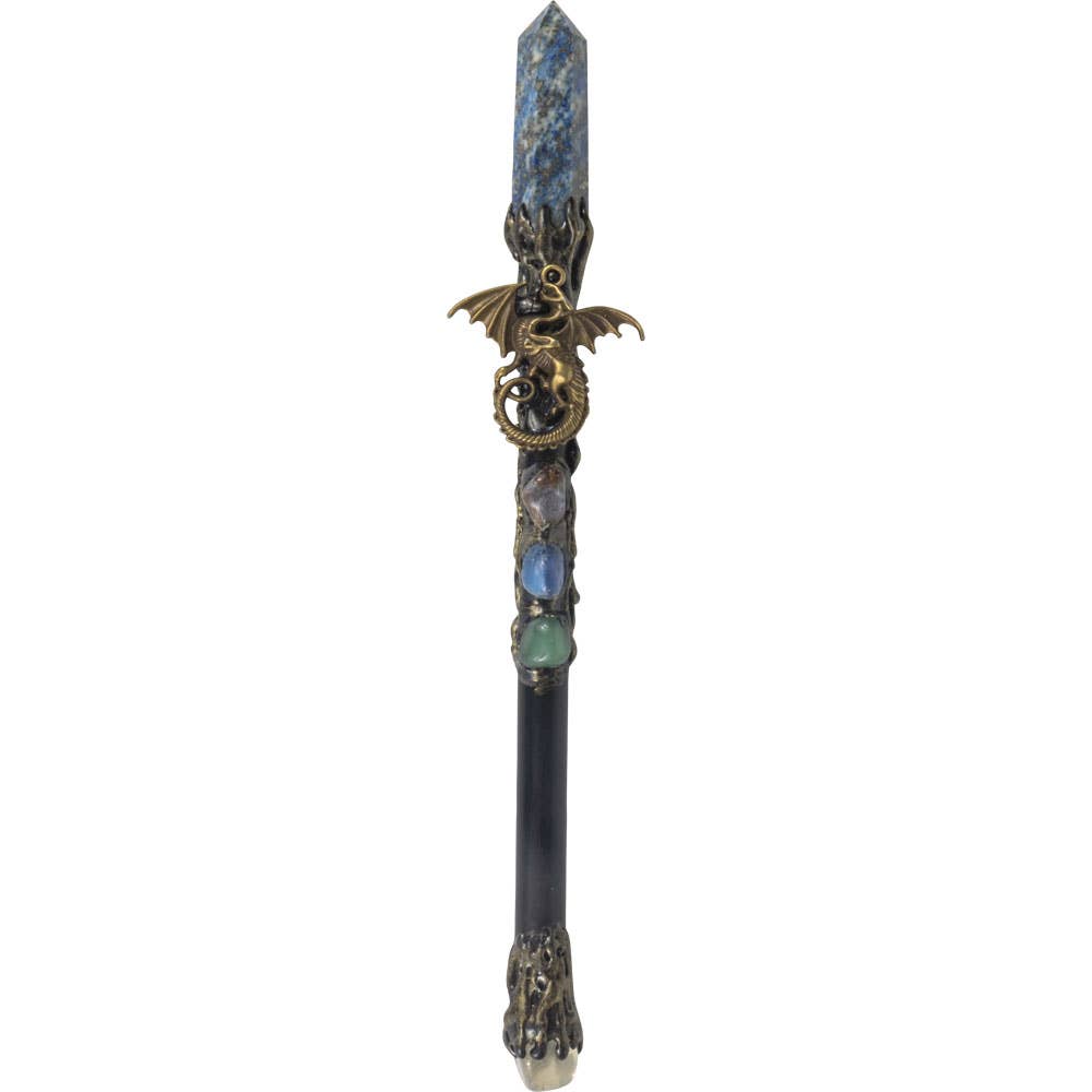 Lapis Lazuli Dragon Wand