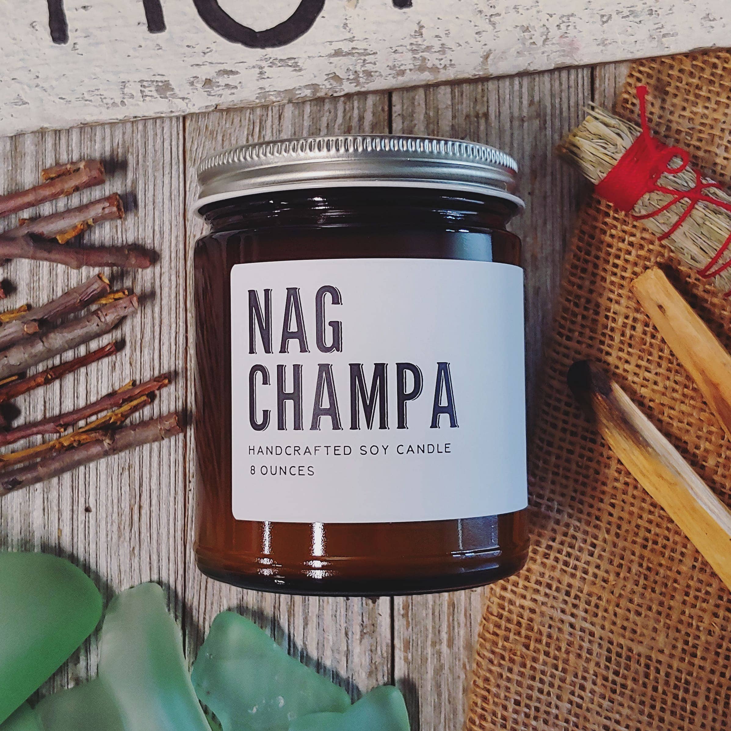 Nag Champa Candle (8 oz)
