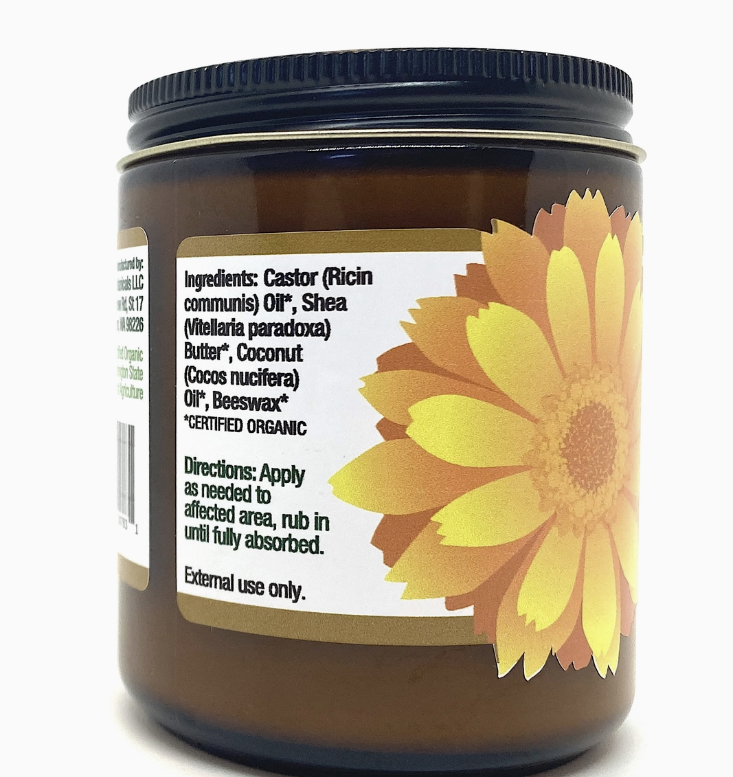 Castor Oil Salve - Organic (2oz)