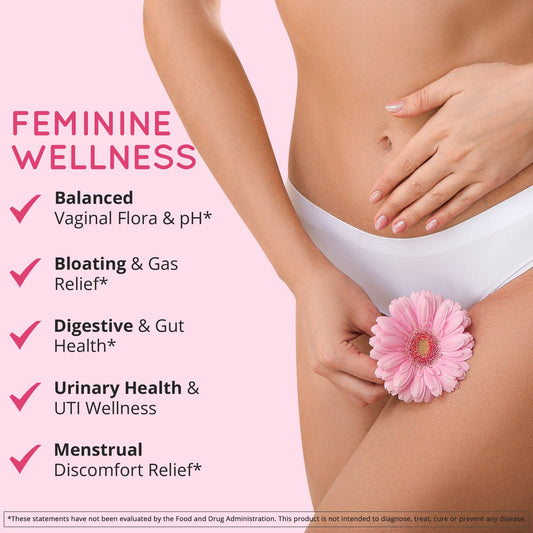 Vaginal Probiotic Supplement for Women + Cranberry