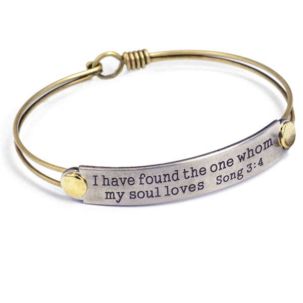 Inspirational Bible Verse Bracelet
