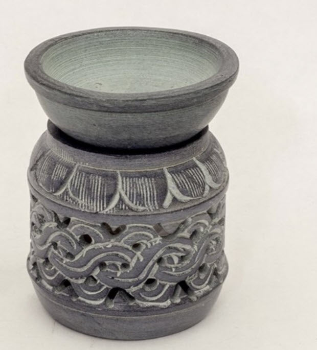 Essential Oil Soapstone Diffuser - Celtic Design