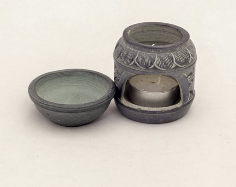 Essential Oil Soapstone Diffuser - Celtic Design