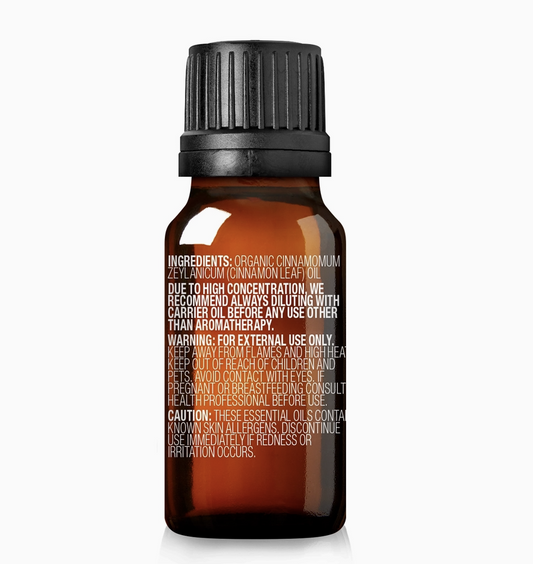 Cinnamon Leaf Essential Oil - Organic (10ml)