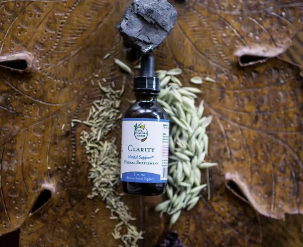 Clarity Tincture (Organic) with Gotu Kola & Gingko Leaf