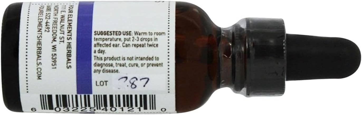 Natural Ear Oil - Mullein Flower Ear Oil (1 oz)