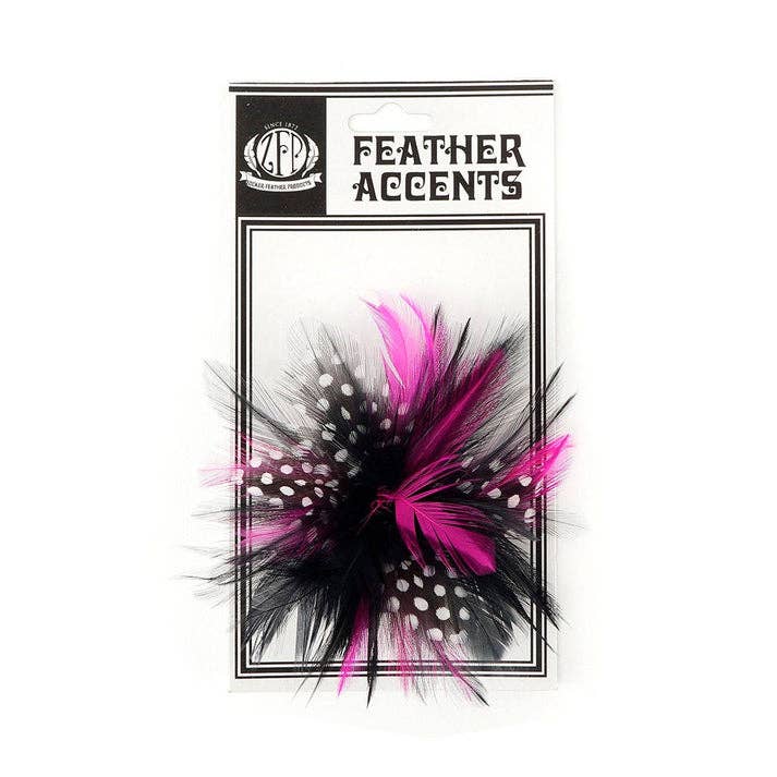 Feather Corsage with clip
