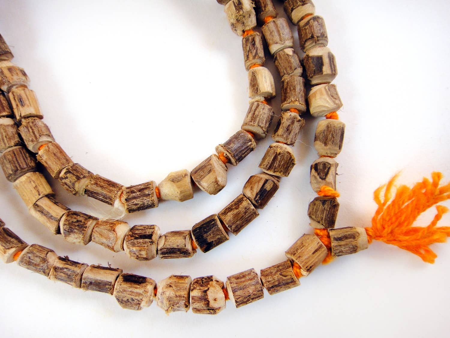 Tulsi Wood Mala - Prayer Bead Strand of 108 Beads
