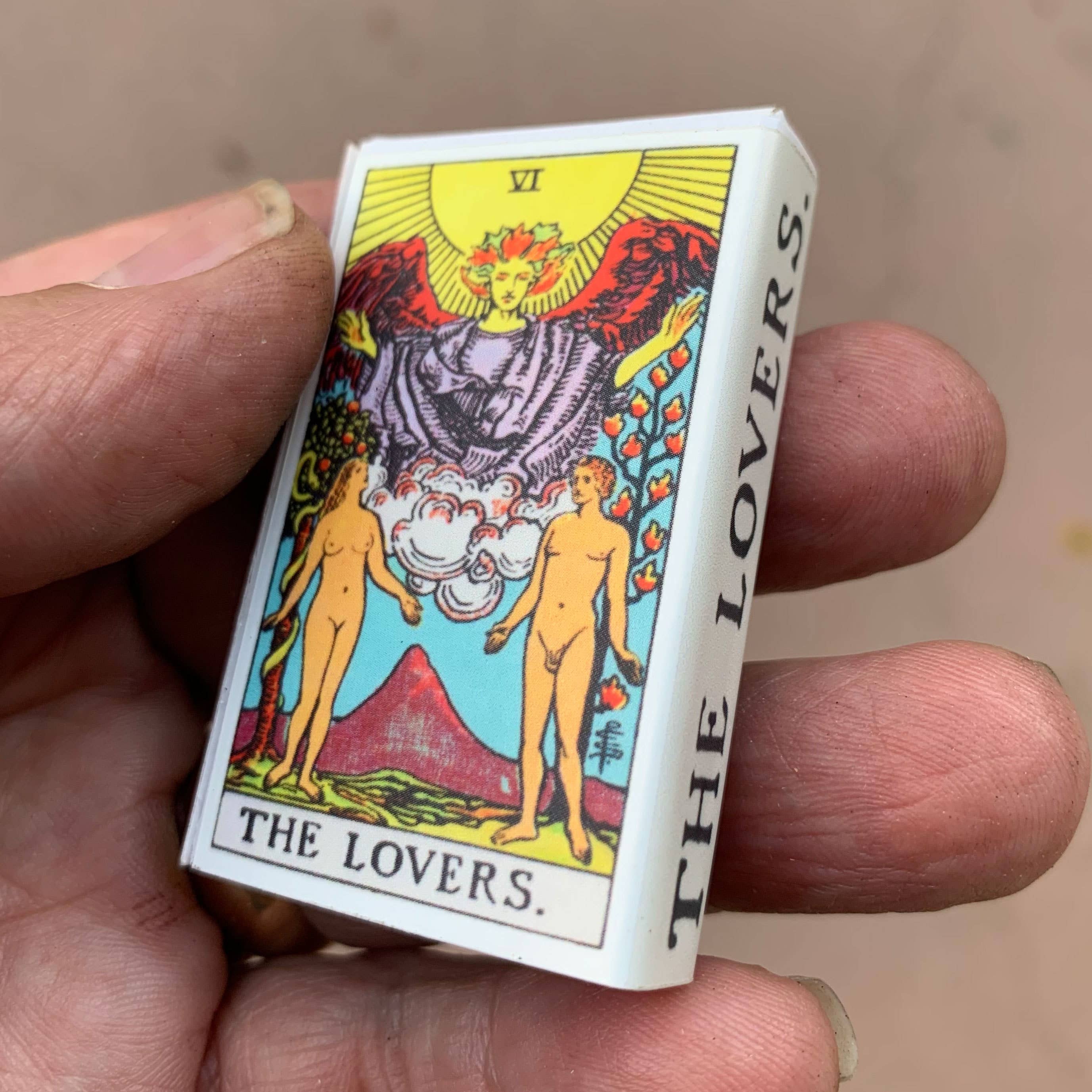 Tarot Matchbox - The Lovers