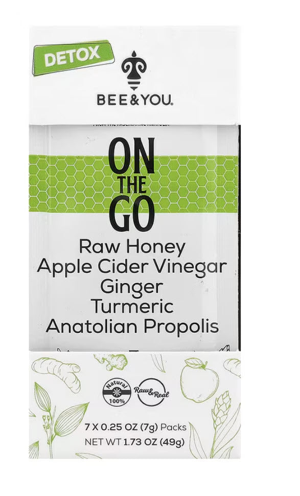 Detox On-the-Go - Apple Cider Vinegar, Ginger, & Turmeric