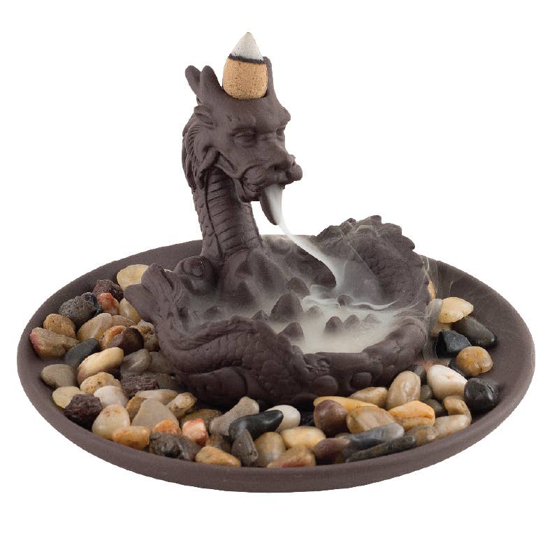 Dragon Backflow Incense Burner Kit