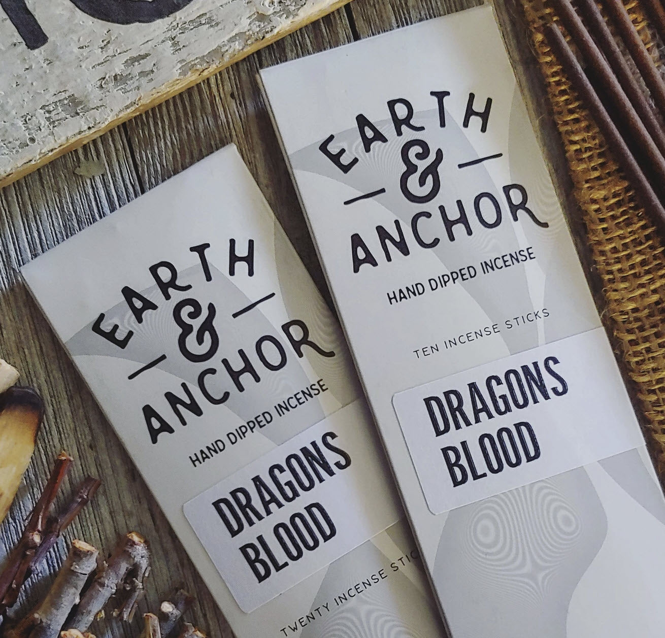 Dragon's Blood Incense (Stick incense) - Hand-dipped