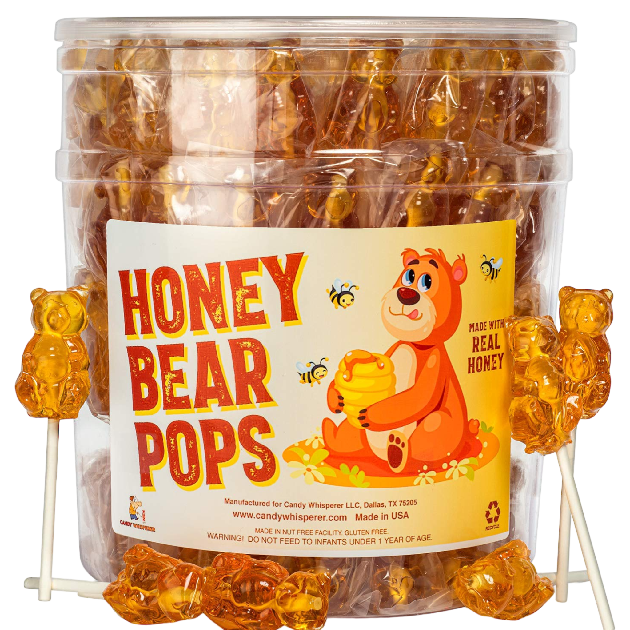 Honey Bear Pops