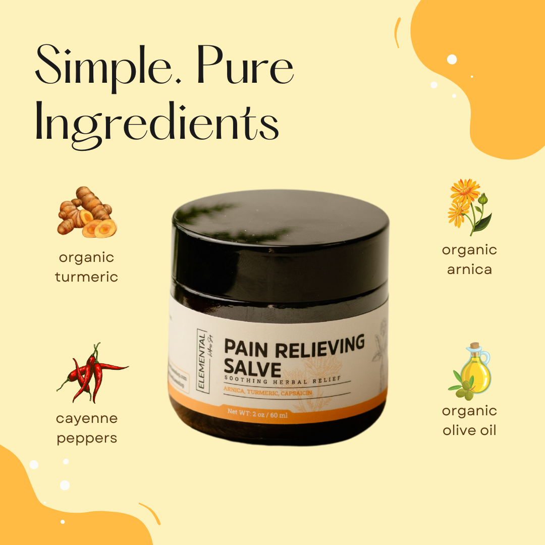 Natural Pain Relief Salve | Arnica Salve | Muscle Balm
