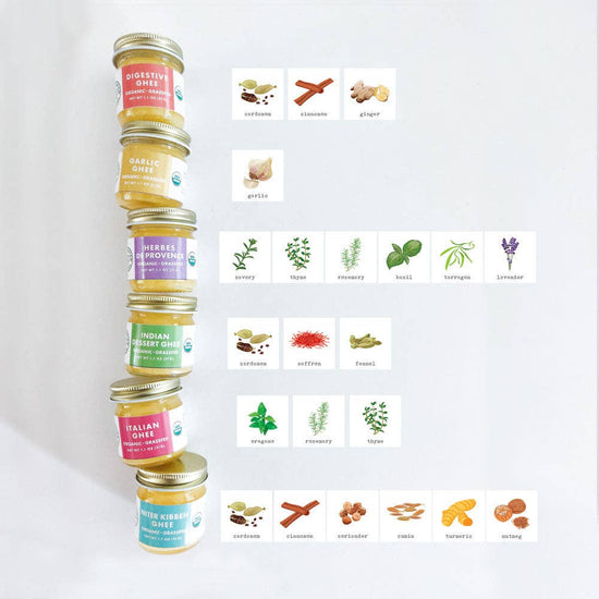 Spiced Ghee Sample Size (Grass-fed & Organic)