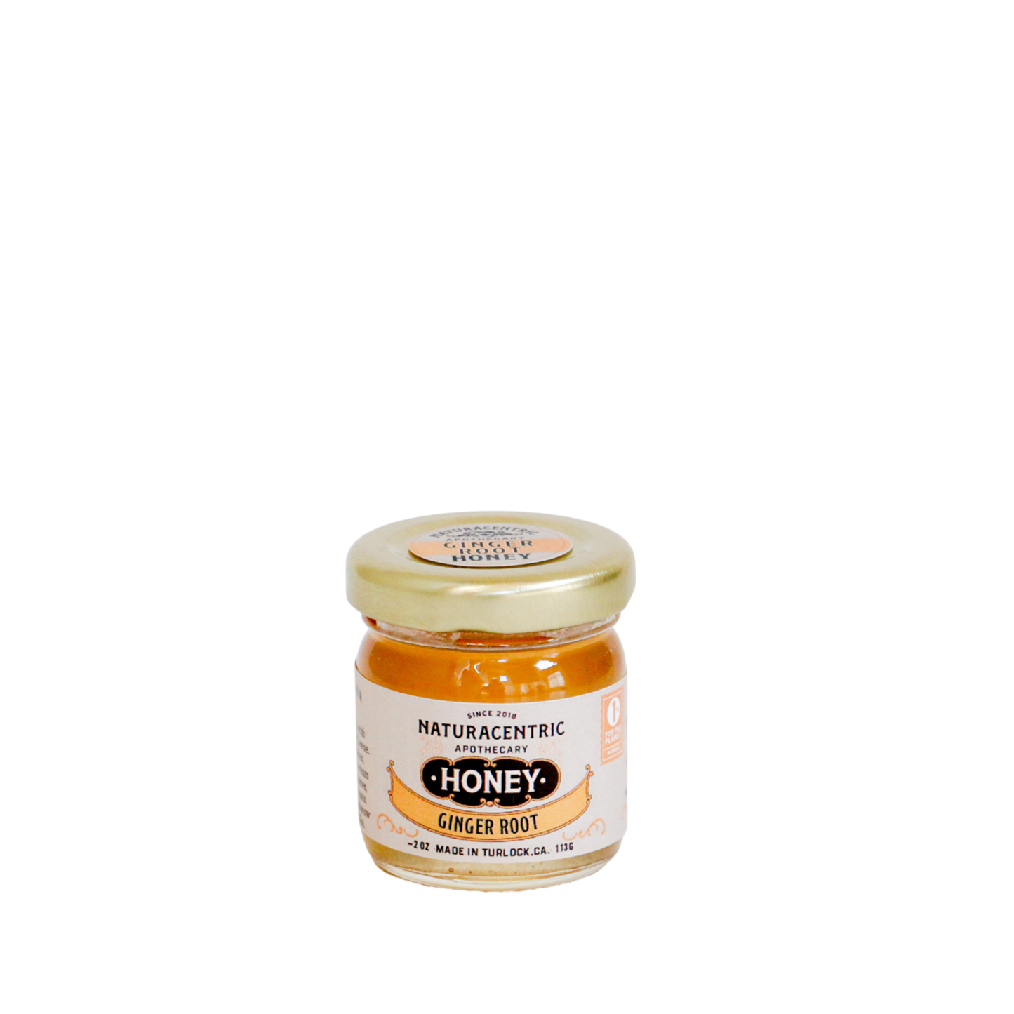 Herbal Infused Mini Honey - Ginger