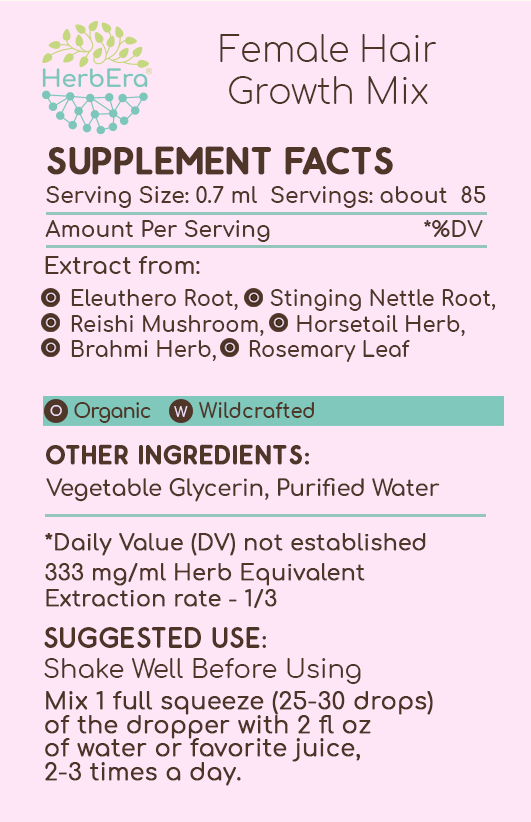 Female Hair Growth Mix Tincture