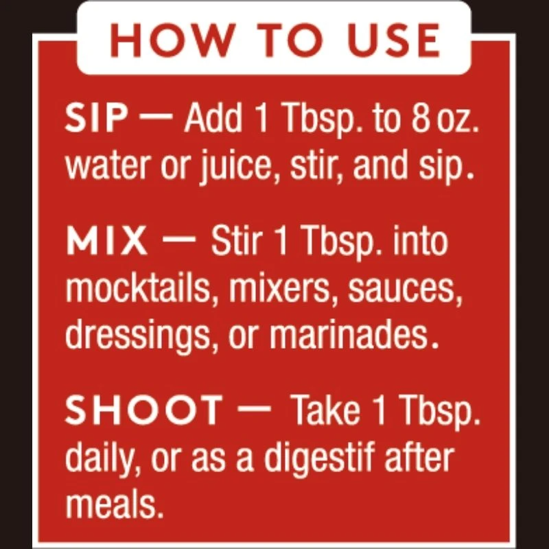 Organic Fire Cider by Herbal Revolution (8 oz) - Glass Bottle