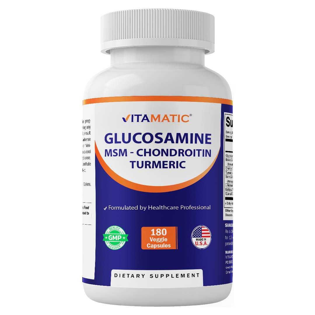 Glucosamine Chondroitin MSM (180 Veggie Capsules)