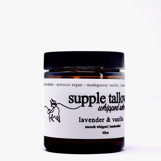 Tallow Whipped Salve with Lavender & Vanilla