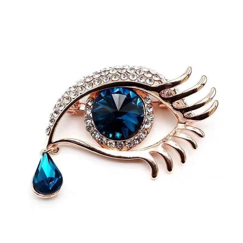 Eye of Protective Brooch or Hat Pin