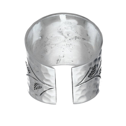 Extra Wide Band Nature Ring (Size 12 & Adjustable to Size 15+)