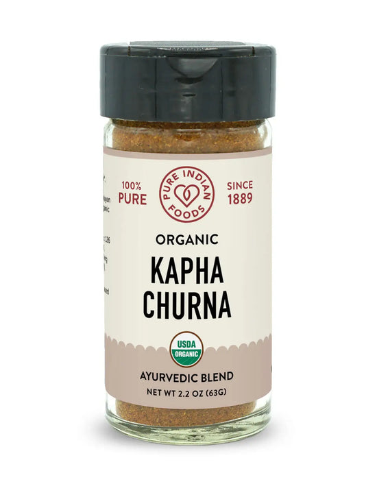 Kapha Churna - Ayurvedic spice blend to balance Kapha Dosha (Certified Organic - 2.2 oz)